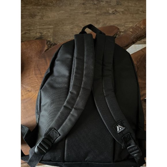 Everest Black Nylon Backpack Medium Size - Picture 3 of 6